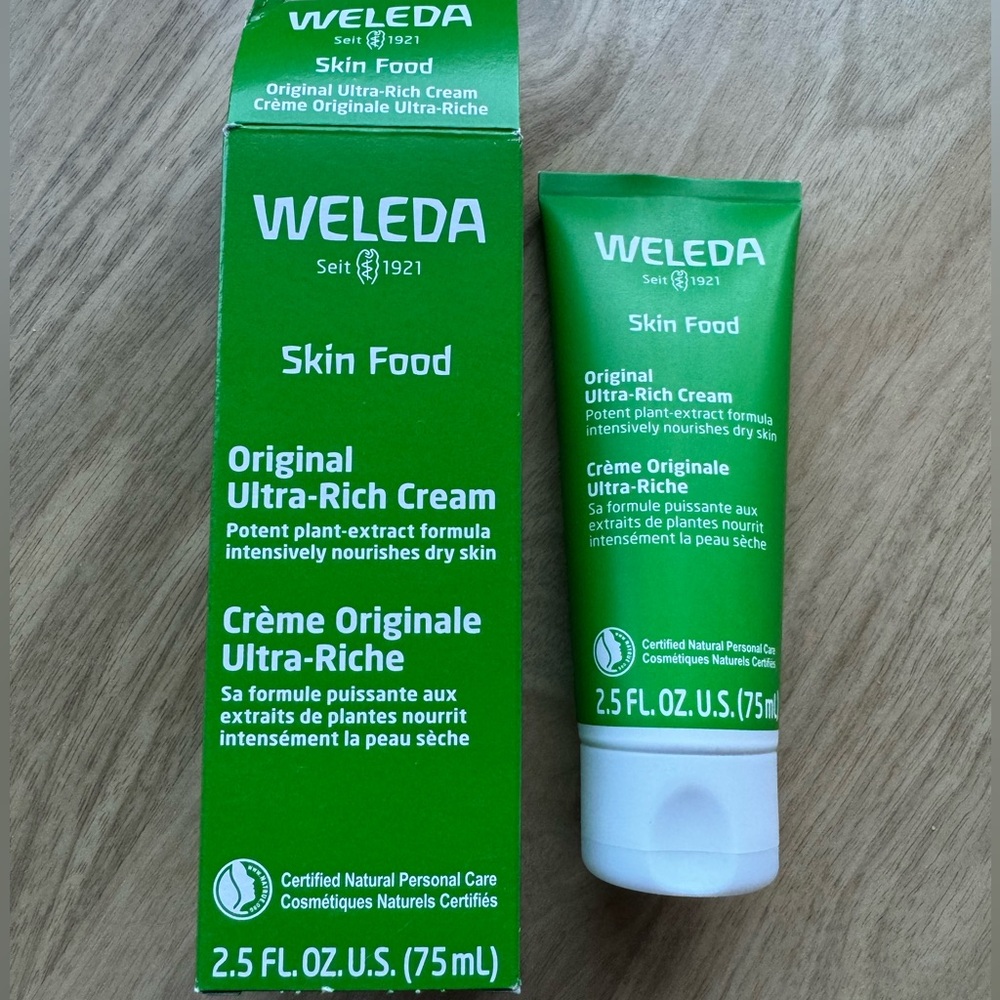 New! WELEDA Skin Food Original Ultra-Rich CREAM w/, Chamomile, Calendula
